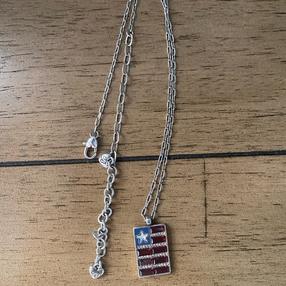 Brighton Flag necklace
